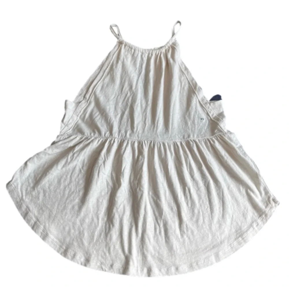 American Eagle Sleeveless Keyhole Chic Tank Top Womens Beige Size XS